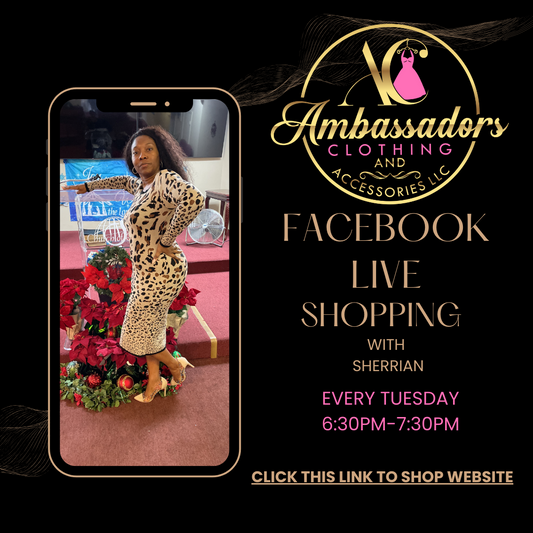 Weekly Facebook Live Shopping