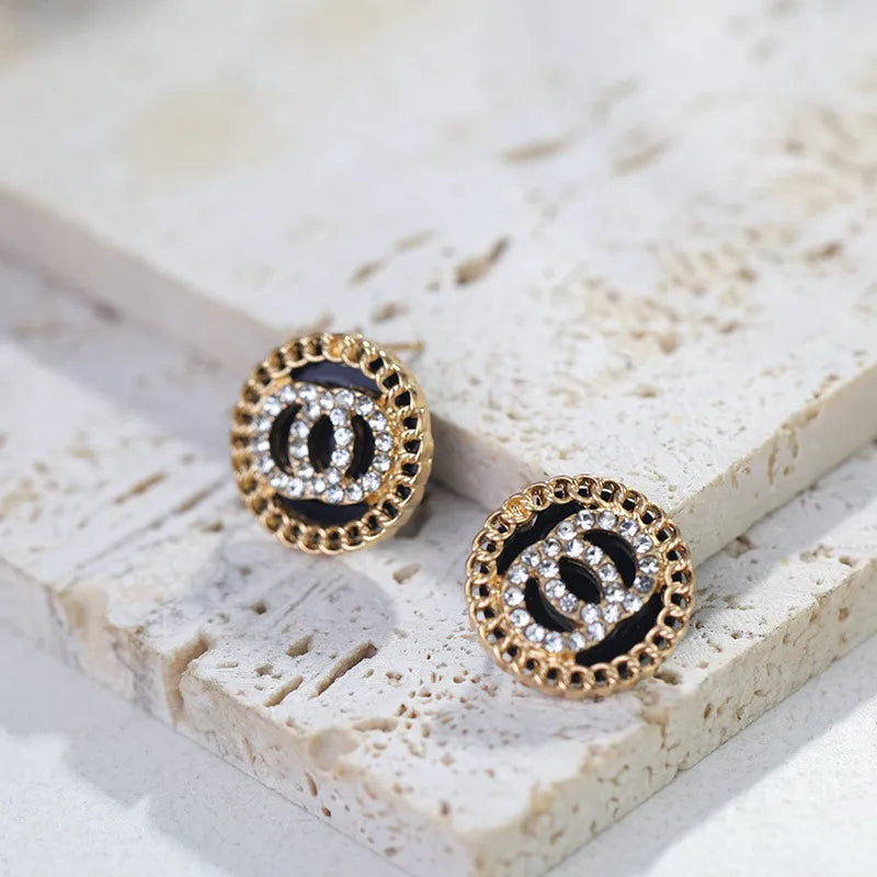 Geometric Plating Alloy Ear Studs