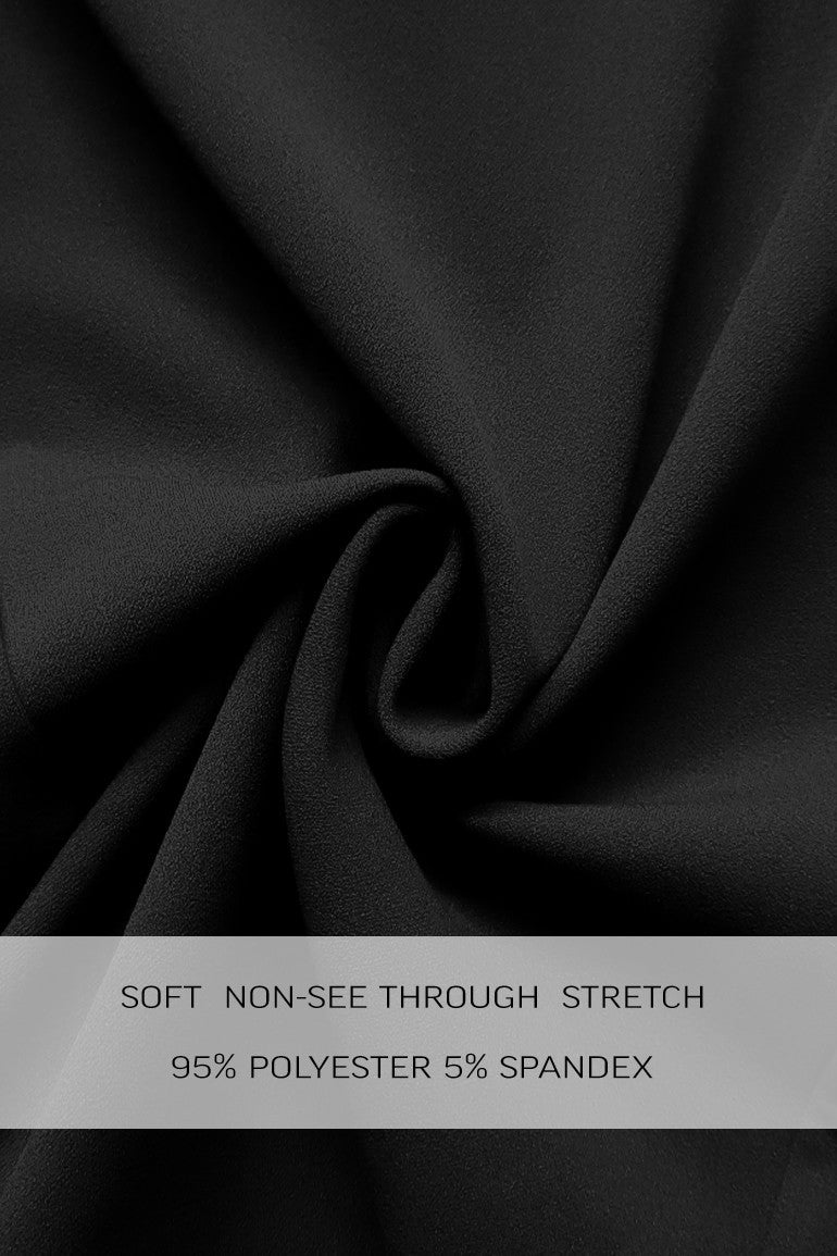 RUFFLED KNIT JUMPSUIT